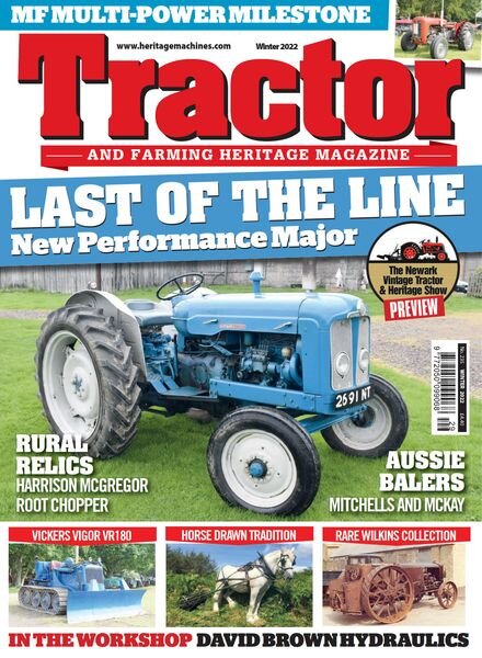 Tractor & Farming Heritage Magazine – Winter 2022 Cover