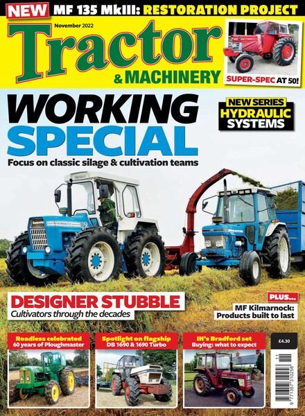 Tractor & Machinery – November 2022 Cover