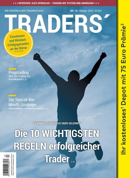 Traders’ – Oktober 2022 Cover
