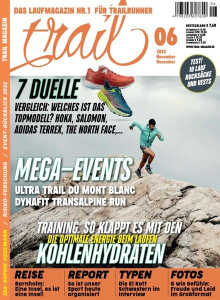 Trail Magazin – November-Dezember 2022 Cover