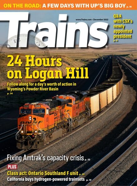 Trains – December 2022 Cover