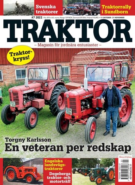 Traktor – oktober 2022 Cover