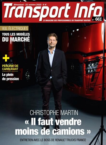 Transport Info – 21 Octobre 2022 Cover