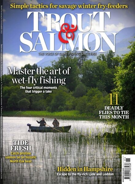 Trout & Salmon – November 2022 Cover