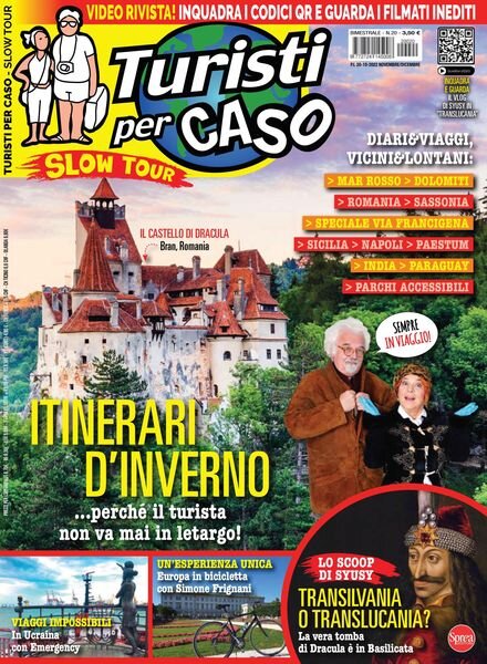 Turisti per Caso Slow Tour – novembre 2022 Cover