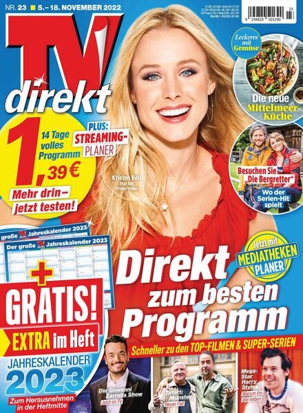 TV Direkt – 27 Oktober 2022 Cover