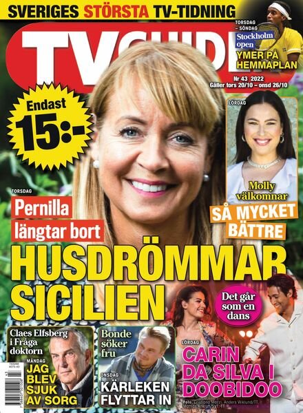 TV-Guiden – 18 oktober 2022 Cover