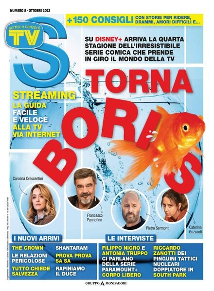 TV Sorrisi Allegati – 25 ottobre 2022 Cover