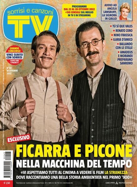 TV Sorrisi e Canzoni – 18 ottobre 2022 Cover