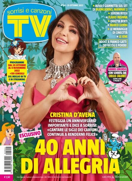 TV Sorrisi e Canzoni – 25 Ottobre 2022 Cover