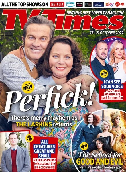 TV Times – 15 October 2022 Cover