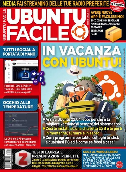 Ubuntu Facile – Giugno-Luglio 2022 Cover
