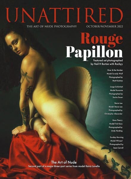 Unattired Magazine – Issue 4 – October-November 2022 Cover