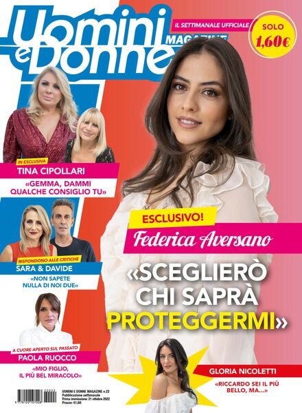 Uomini e Donne Magazine – 21 ottobre 2022 Cover