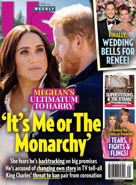Us Weekly – October 31 2022 Cover