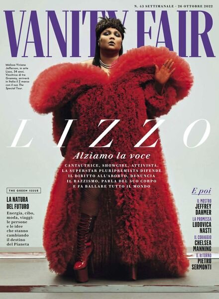 Vanity Fair Italia – 26 ottobre 2022 Cover