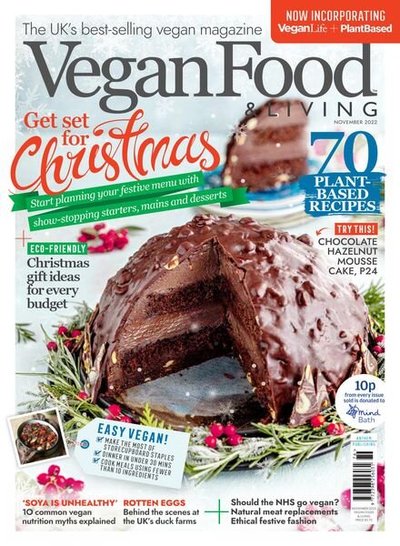 Vegan Food & Living – November 2022 Cover