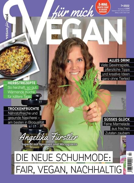 Vegan fur mich – Oktober 2022 Cover