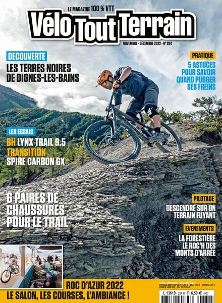 Velo Tout Terrain – Novembre-Decembre 2022 Cover