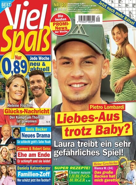 Viel Spass – 28 September 2022 Cover