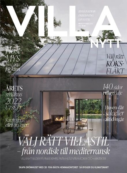 Villanytt – september 2022 Cover