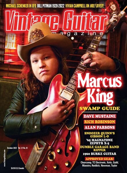 Vintage Guitar – October 2022 Cover