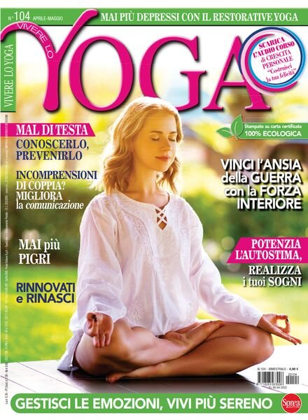 Vivere lo Yoga – Aprile-Maggio 2022 Cover