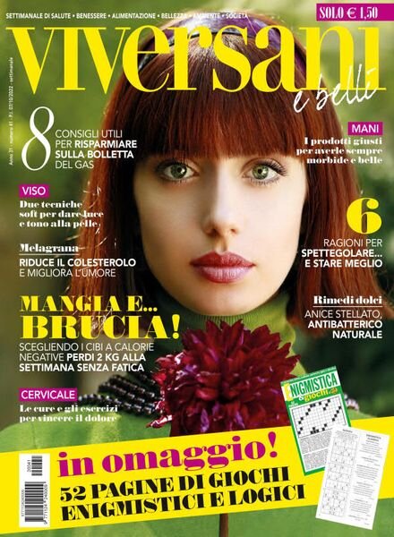 Viversani e Belli – 07 ottobre 2022 Cover