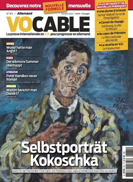 Vocable Allemand – 07 octobre 2022 Cover