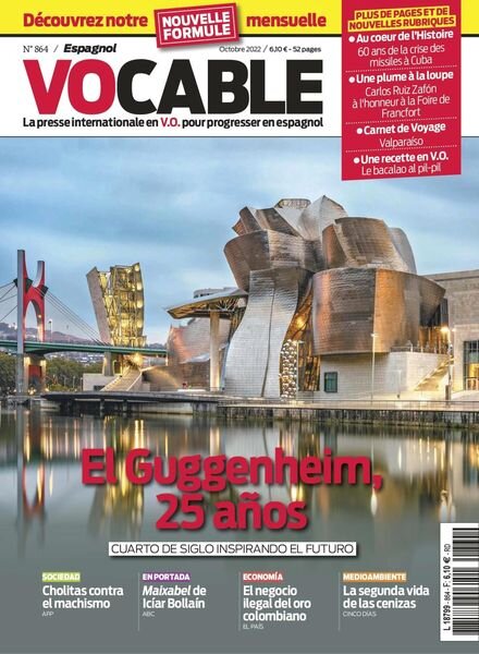 Vocable Espagnol – 07 octobre 2022 Cover