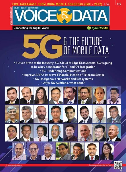 Voice & Data – October 2022 Cover