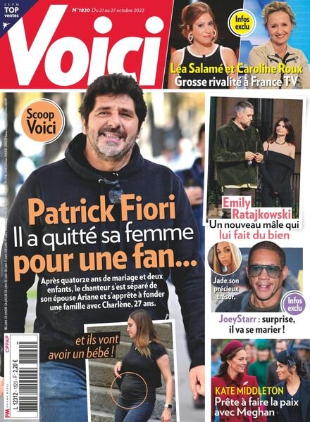 Voici – 21 Octobre 2022 Cover
