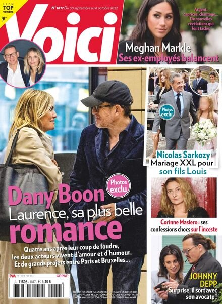 Voici – 30 Septembre 2022 Cover