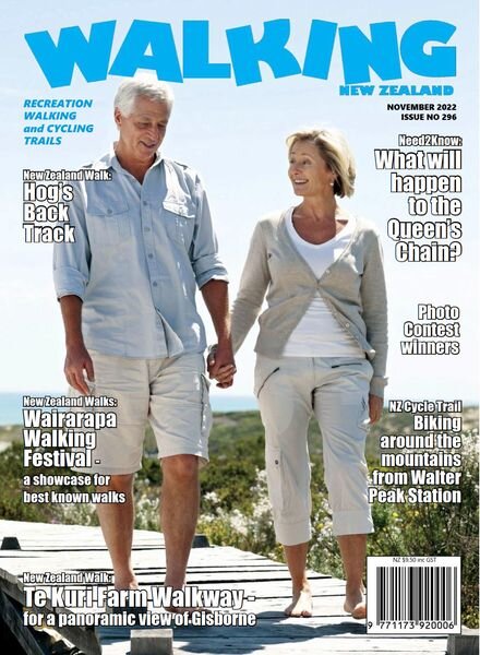 Walking New Zealand – November 2022 Cover