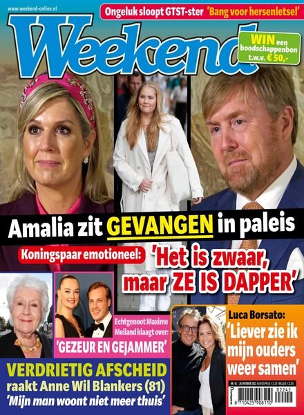 Weekend Netherlands – 19 oktober 2022 Cover