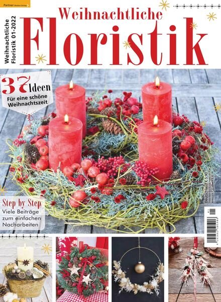 Weihnachtliche Floristik – 01 Oktober 2022 Cover