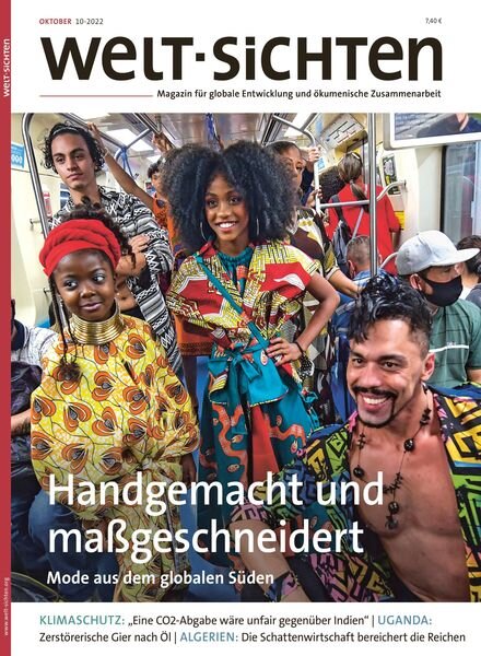 welt-sichten – Oktober 2022 Cover
