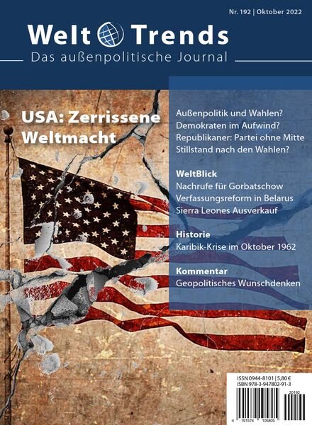 WeltTrends – Oktober 2022 Cover