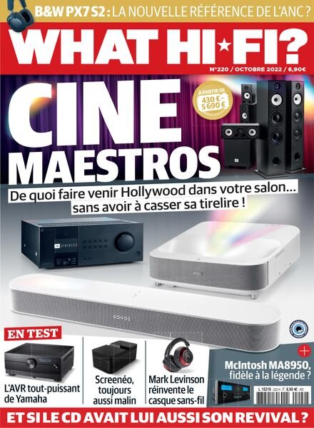 What Hifi France – octobre 2022 Cover