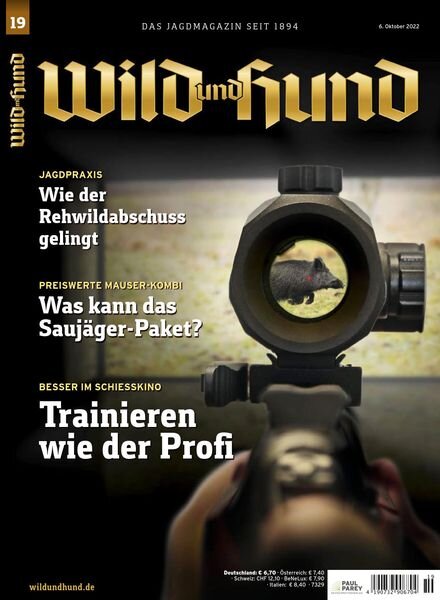 Wild und Hund – 6 Oktober 2022 Cover