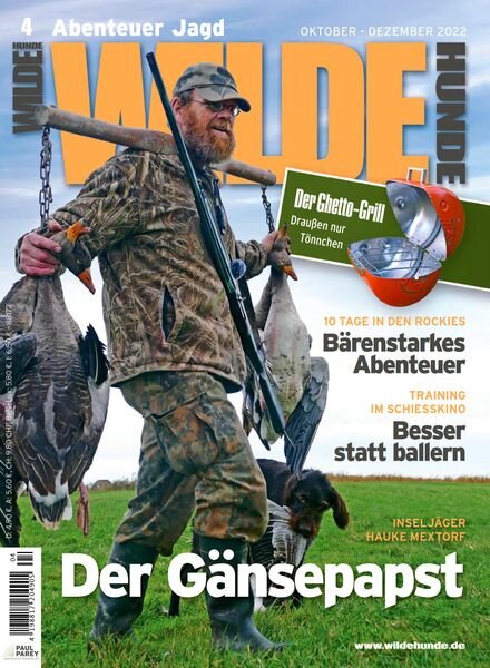 Wilde Hunde – Oktober-Dezember 2022 Cover