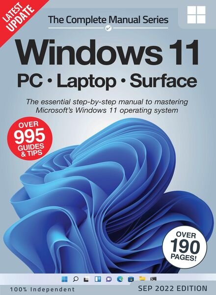 Windows 11 – The Complete Manual – September 2022 Cover