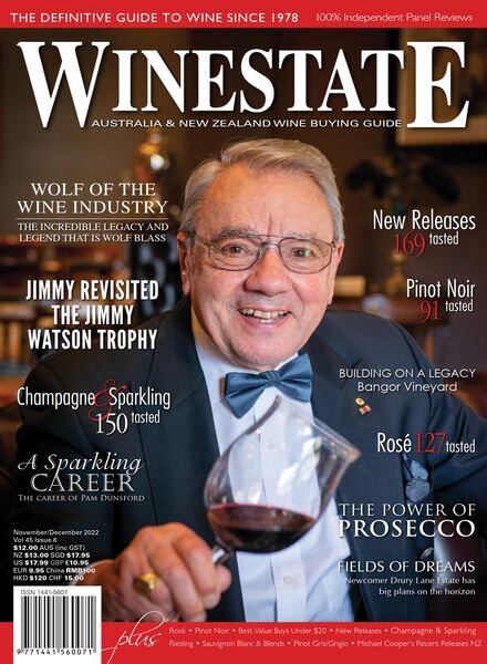 Winestate Magazine – November 2022 Cover