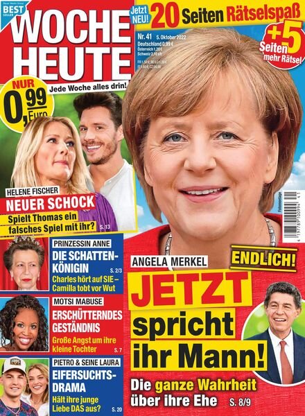 Woche Heute – 05 Oktober 2022 Cover