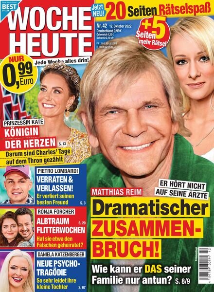 Woche Heute – 12 Oktober 2022 Cover
