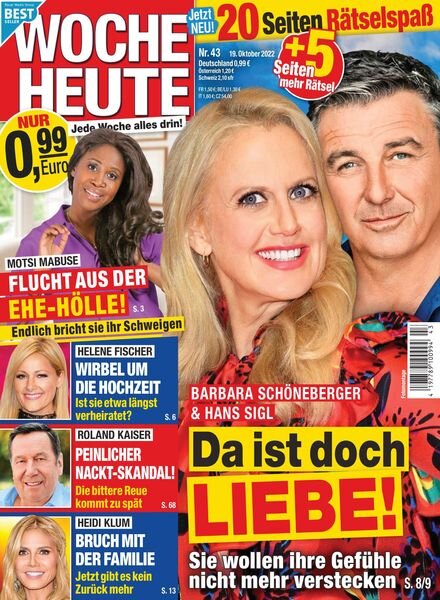 Woche Heute – 19 Oktober 2022 Cover