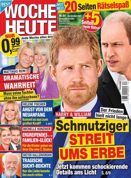 Woche Heute – 26 Oktober 2022 Cover