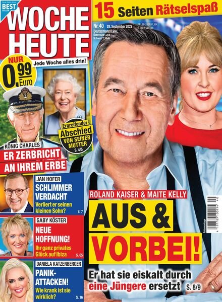 Woche Heute – 28 September 2022 Cover