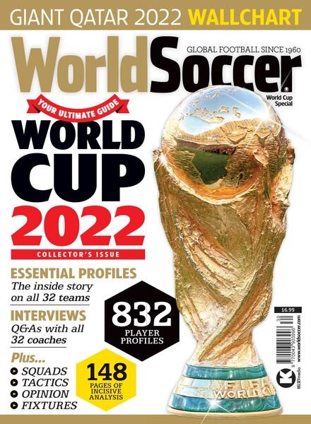 World Soccer – World Cup Special 2022 Cover