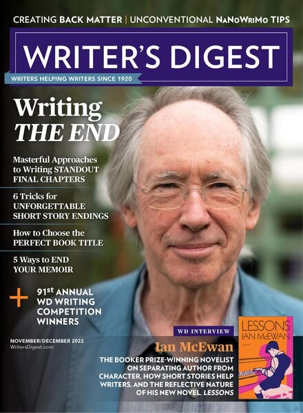 Writer’s Digest – November 2022 Cover